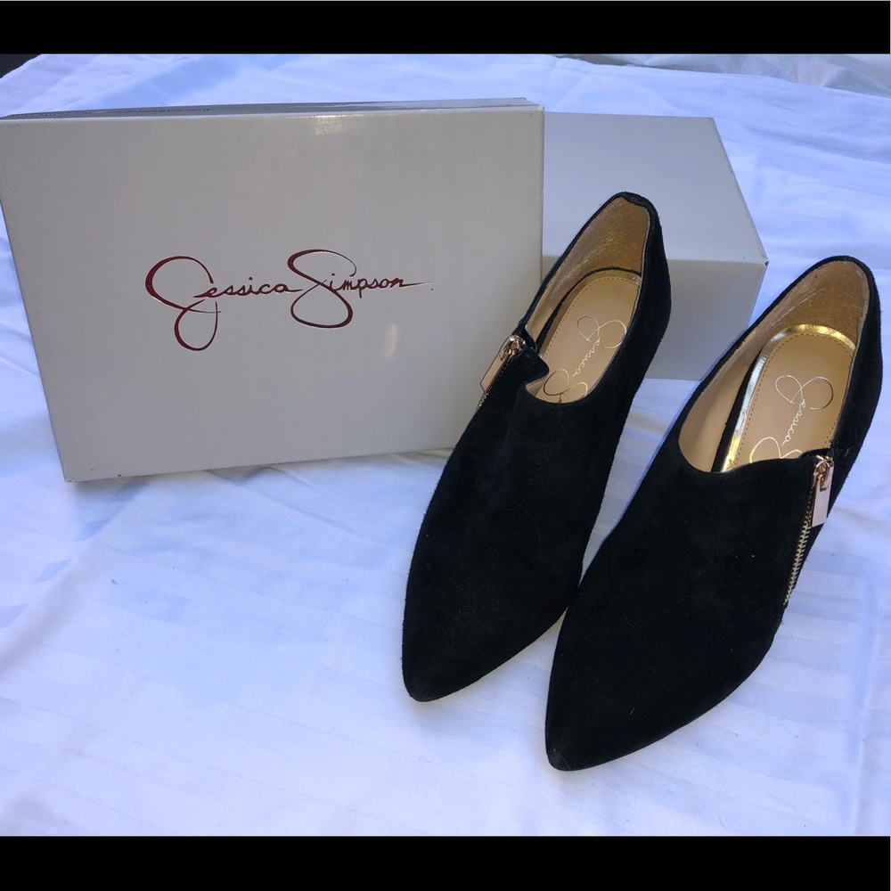 Jessica Simpson Wedge Heel Black Suede